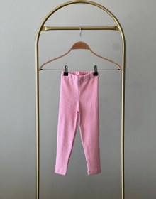 Resim ÇOCUK PAMUKLU FİTİLLİ TAYT(3 ADET 380₺) - Pembe / 3-4 YAŞ 