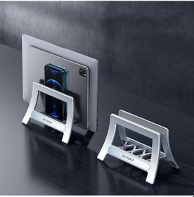 Resim Oatsbasf 03671 Çok İşlevli Bilgisayar Tablet Cep Telefonu Saklama Aparatı, Renk: Deluxe Versiyon Gümüş GÜMÜŞ 