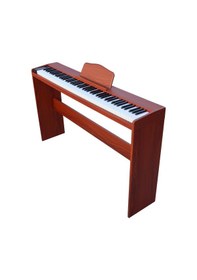 Resim Jwin Sdp-88 Tuş Hassasiyetli 88 Tuşlu Dijital Piyano - Kahverengi 