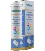 Resim Shiffa Home Kalsiyum Magnezyum Çinko D3 Vitamini 20 Tablet 