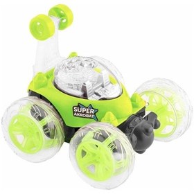 Resim Sebat Oyuncak Uz. Kum. Süper Akrobat Sb 2055,ışıklı Ve Sesli 360 Derece Dönebilen Araç Yeşil 