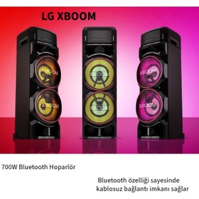 Resim LG On9 700w X Boom Bluetooth Taşınabilir Hi-fi Ses Sistemi 