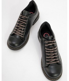 Resim Luvi Shoes Festy Siyah Lastik Bağcıklı Kadın Günlük Ayakkabı Siyah 