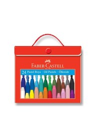 Resim Faber Castell Çantalı 24'lü Pastel Boya 
