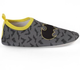 Resim Batman Baskılı Tabanlı 32-36 Numara Deniz Ayakkabısı - Gri - Gri / 32 Numara 