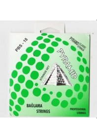 Resim Pyramid 0.18 Numara Profesyonel Kısa Sap Bağlama Tel Seti 