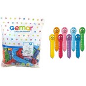 Resim Nessiworld AS-1 Gemar Spiral Balon 100 Adet -Dinamik Oyuncak 