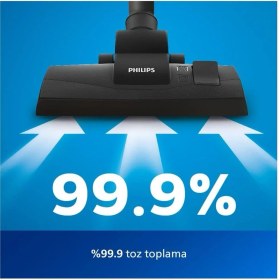 Resim Philips 2000 Serisi Torbasız Elektrikli Süpürge, Powercyclone 4 Teknolojisi, 850W Motor 
