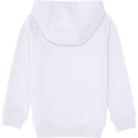 Resim U.S. Polo Assn. Kız Çocuk Lila Payet İşlemeli Kapüşonlu Basic Sweatshirt 50314312-VR245 