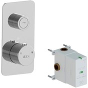 Resim Eca Termostatik Ankastre Duş Bataryası Sıva Üstü 1 Yollu 102101401 