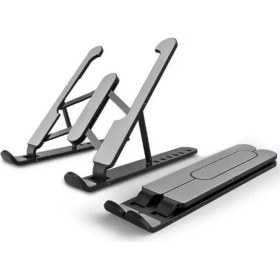 Resim Vos Versa Katlanabilir Kademe Ayarlı Kaymaz Taban Laptop Notebook Standı VK1012 