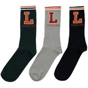 Resim Lumberjack Ml Kolej 3lu 34us 4 Fx Gri-haki-yeşil Gri 