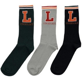 Resim Lumberjack Ml Kolej 3lu 34us 4 Fx Gri-haki-yeşil Gri 