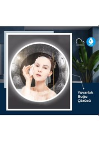 Resim Ayna Buğu Önleyici Rezistans 110 V - 220 V Ac Oval 75x75 Cm 