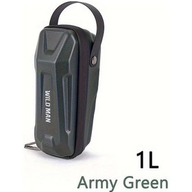 Resim Motion003 Kilitli Hizli Cikarilabilir Bisiklet Direksiyon Cantasi Yesil 1 Litre Buyuk Kapasiteli Sert Kabuk Bisiklet Seyahatleri Icin Dayanikli Polyester Yeşil 
