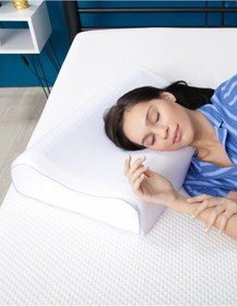 Resim Varol Lunora Serinletici Jelli Visco Yastık 60x40x14 Beyaz/50x70cm Beyaz 