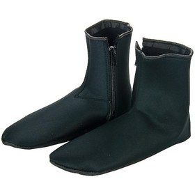 Resim Deri Tabanlı Termal Mest - Suni Deri - Fermuarlı Siyah 