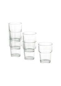 Resim 6 Adet Bardak Seti Cam Meridyendukkan 17 Cl, 6 Lı Set Su-meşrubat Bardağı 