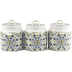 Resim Mikasa Moor P366.106475 Provence 3'lü Kavanoz Seti 13x16cm 900ml 