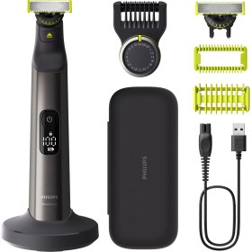 Resim Philips Oneblade Pro 360 Yüz ve Vücut Traş Makinesi QP6652/30 Taşıma çantası hediyeli model 