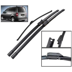 Resim Volkswagen Caddy Ön + Arka Muz Silecek Takımı 2003-2011 