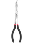 Resim Padalink 28 Cm Uzun 90 Derece Eğimli Ağızlı Pense, Çelik Malzeme, Siyah Kaplama, 11 İnç Uzunlukta 