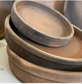 Resim 3'lü %100 Pişmiş Toprak Güveç-Fırın Tepsisi-Pişirme Kabı Seti Toprak 