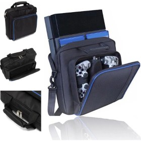 Resim Padalink Playstation 4 İçin Siyah Çok Fonksiyonlu Seyahat Çantası - Tamamen Dolgulu Korumalı Taşıma Çantası 