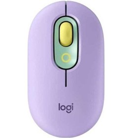Resim Haikou Logitech Pop Kablosuz Optik Fare - Renkli Tasarım, 4 Tuşlu, 1000 Dpı Pop 