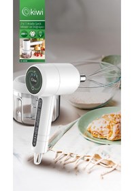 Resim Kiwi KC-8232 Şarjlı El Mikseri Ve Doğrayıcı Rondo 