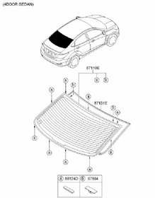 Resim Hyundai Blue Arka Cam 