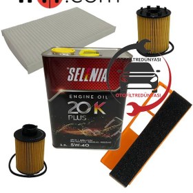 Resim Fiat Albea Palio Doblo E41.3 Multijet Filtre Selenia Yağ 5W40 363829063 