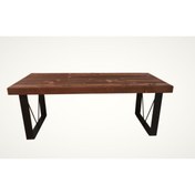 Resim NT Concept Ntconcept Masif Doğal Ağaç Ofis ve Topantı Masası 85cm-170cm Ebat Seçenekli 