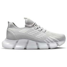 Resim Slazenger ZANDER Erkek Sneaker Koşu & Yürüyüş Ayakkabısı Gri / Beyaz 