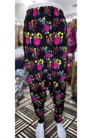 Resim MODA Çiçek Desenli Cepli Şalvar 