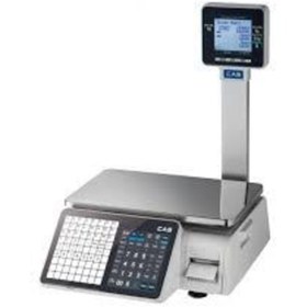 Resim CAS Cl 3000p Barkodlu Boyunlu Terazi 15 Kg 