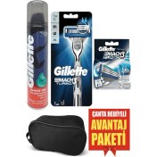 Resim Tıraş Seti: Makine, Yedekler ve 200 ml Jel, Temiz ve Ferah Bir Deneyim 