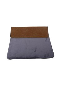 Resim Unicolor Düz Gri 2'li Banyo Paspası Halısı Seti Kaymaz Tabanlı Gri 