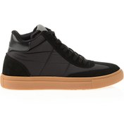 Resim Fabrika Siyah Erkek Sneaker SEOSAN Fabrika