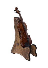 Resim Ahşap Keman Standı Sehpası F-Amanet Donizetti 