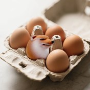 Resim Shiba Inu Köpek Yumurta Süsü - Yumurtadan Bakarken Sevimli Yavru, Masa Dekoru, Paskalya Süslemesi, Elektriksiz Evcil Hayvan Sever Hediye, Ev/Ofis İçin Hafif Dekorasyon - Paskalya veya Doğum Günü Hediyeleri için Mükemmel, Köpek Süsleri, Masa Üstü Aksesuarı, Oyunbaz Dekor, Detaylı İşçilik, Fantezi Tasarım, El Yapımı Detay, Hayvan Heykeli, Ev Dekoratörler 