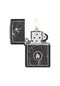 Resim Zippo 24756 Marble Flame Design Çakmak Çok Renkli 