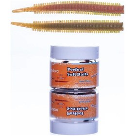 Resim Pandora Kavanoz Perfect Soft Baits Sandworm 7cm Renk:camo 