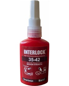 Resim İnterlock 35-42 Orta Mukavemette Kenetleme Ve Sızdırmazlık 50 Ml 