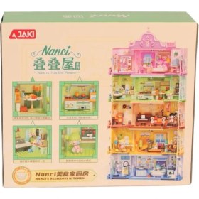 Resim Popüler Sepet Jaki Gurme Mutfak Model 263 Parça Block Oyuncak - HK135 
