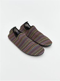 Resim LC Waikiki MODANOVA SEZON Karışık Çizgi Desenli Kadın Deniz Ayakkabısı 