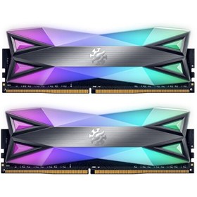 Resim XPG Spectrix D60 16GB (8X2) RGB DDR4 3600Mhz CL18 1.35V AX4U36008G18I-DT60 Dual Kit Ram DİSTRİBÜTÖR GARANTİLİ ÜCRETSİZ VE AYNI GÜN KARGO - SIFIR ÜRÜN