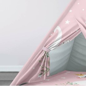 Resim instababyrooms Çocuk Oyun Çadırı Kuğu Dijital Baskılı 