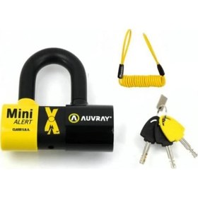 Resim Auvray Mini Extreme Uv Alarmlı Disk Kilidi Sra Sertifikalı 2axtrauv 