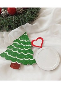 Resim Çam Ağacı Bardak Altlığı 